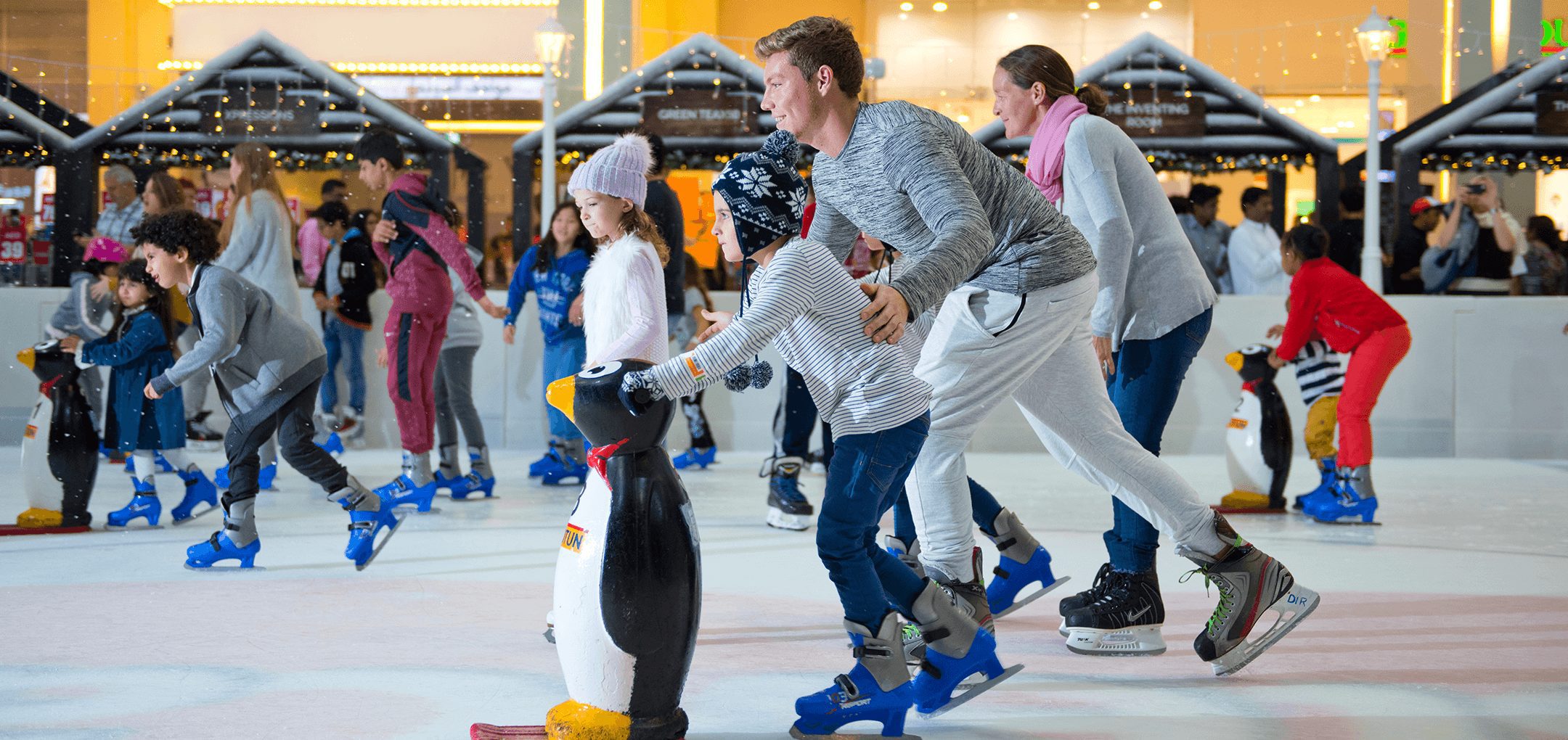 Glide your way <small>to the</small> <strong>coolest spot in Dubai</strong>