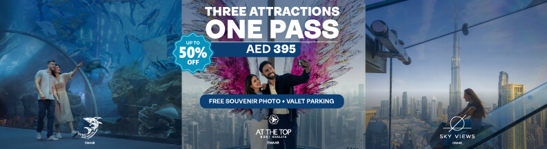 Three Attractions, One Pass