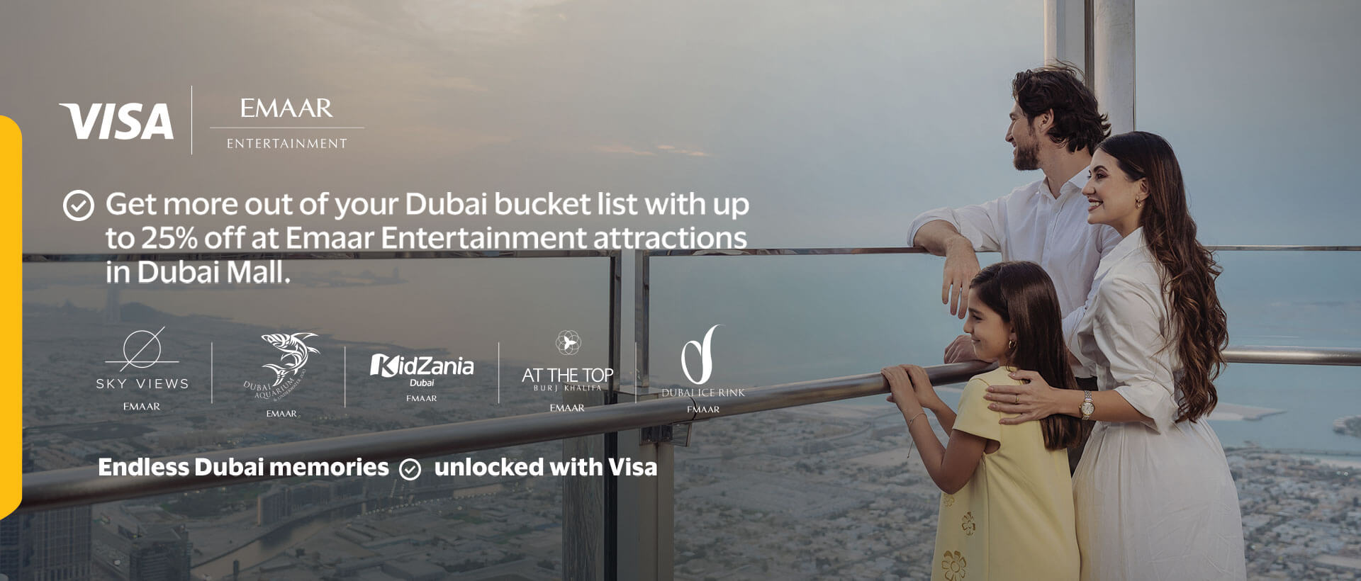 Visa x Emaar Entertainment Exclusive Offers