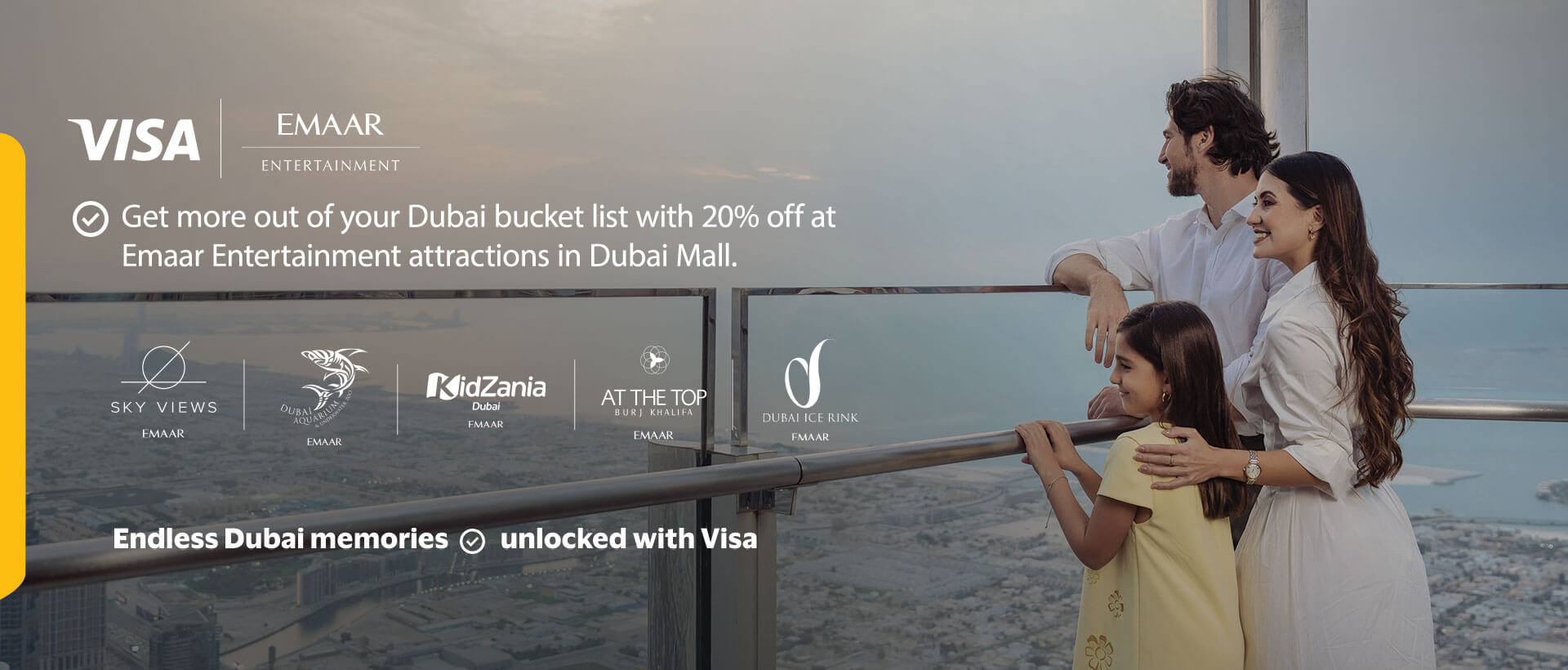 Visa x Emaar Entertainment Exclusive Offers